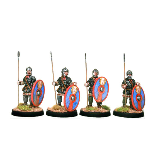 Barons War Footsore Late Roman Armoured Infantry Standing