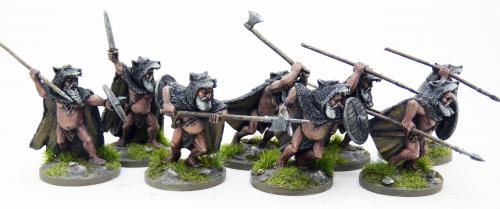 Dvergr Berserkers / Hunters (Wolf Skins) - Dark Dwarves / Duergar Saga Ragnarok Miniatures