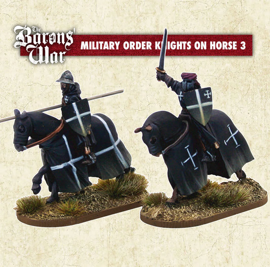 Military Order Knights on horse 3: Barons War Outremer