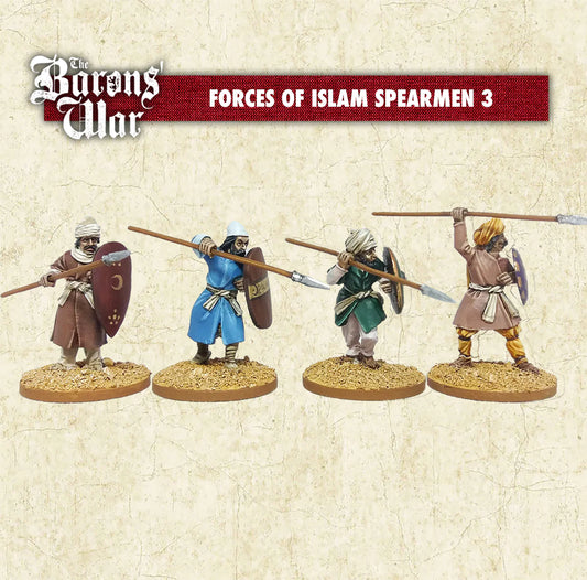 Forces of Islam Spearmen 3: Barons War Outremer
