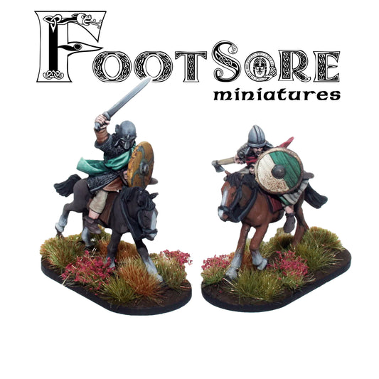 Welsh Hearthguard Light Dark Age Cavalry: Footsore Miniatures