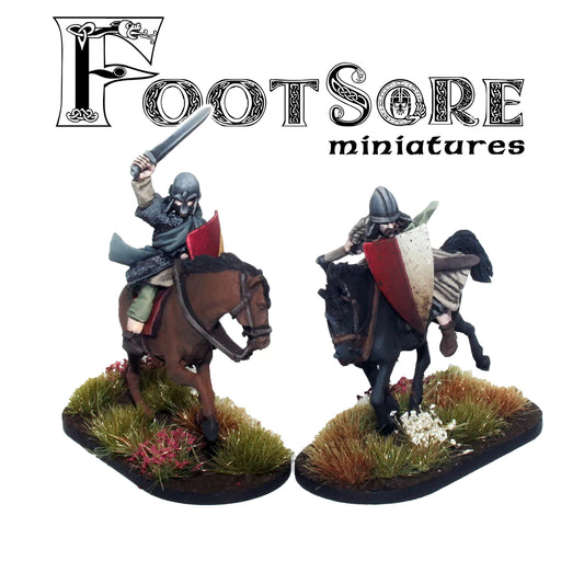Welsh Hearthguard Medieval Cavalry: Footsore Miniatures