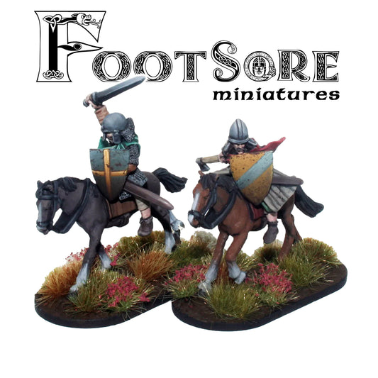 Welsh Hearthguard Light Medieval Cavalry: Footsore Miniatures