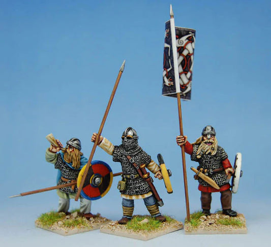 Barons War Footsore Early Saxon Heavy Infantry Command