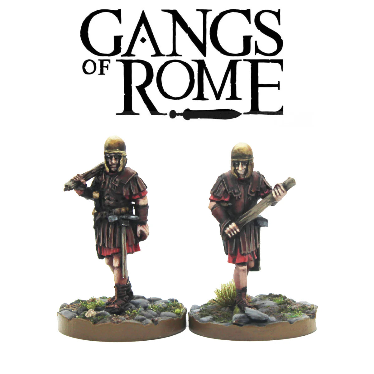 Footsore Gangs of Rome Vigiles Urbani with big sticks