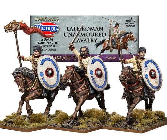 Late Roman Unarmoured Cavalry Victrix Miniatures