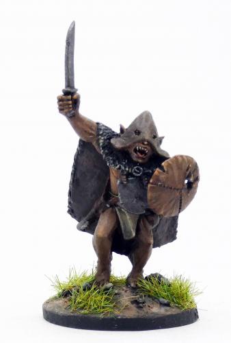 SGOB01a Forest Goblin (Snaga) Warlord SAGA