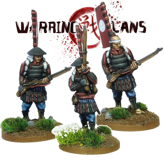 Footsore Warring Clans Ashigaru with Teppo #2