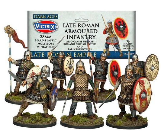 Late Roman Armoured Infantry: Victrix Miniatures
