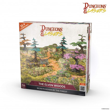 The Elven Woods Miniature Pack Dungeons & Lasers
