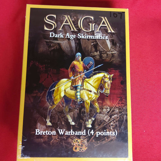 Dark age Skirmishes Breton Warband (4 points) Saga Gripping Beast