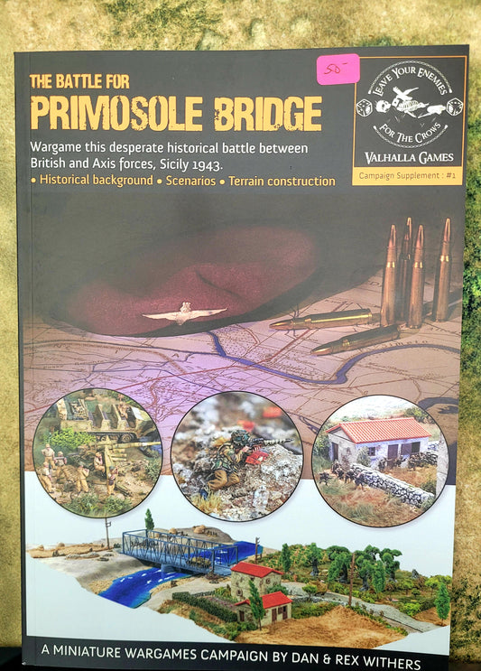 The Battle for Primosole Bridge campaign book: Valhalla Games