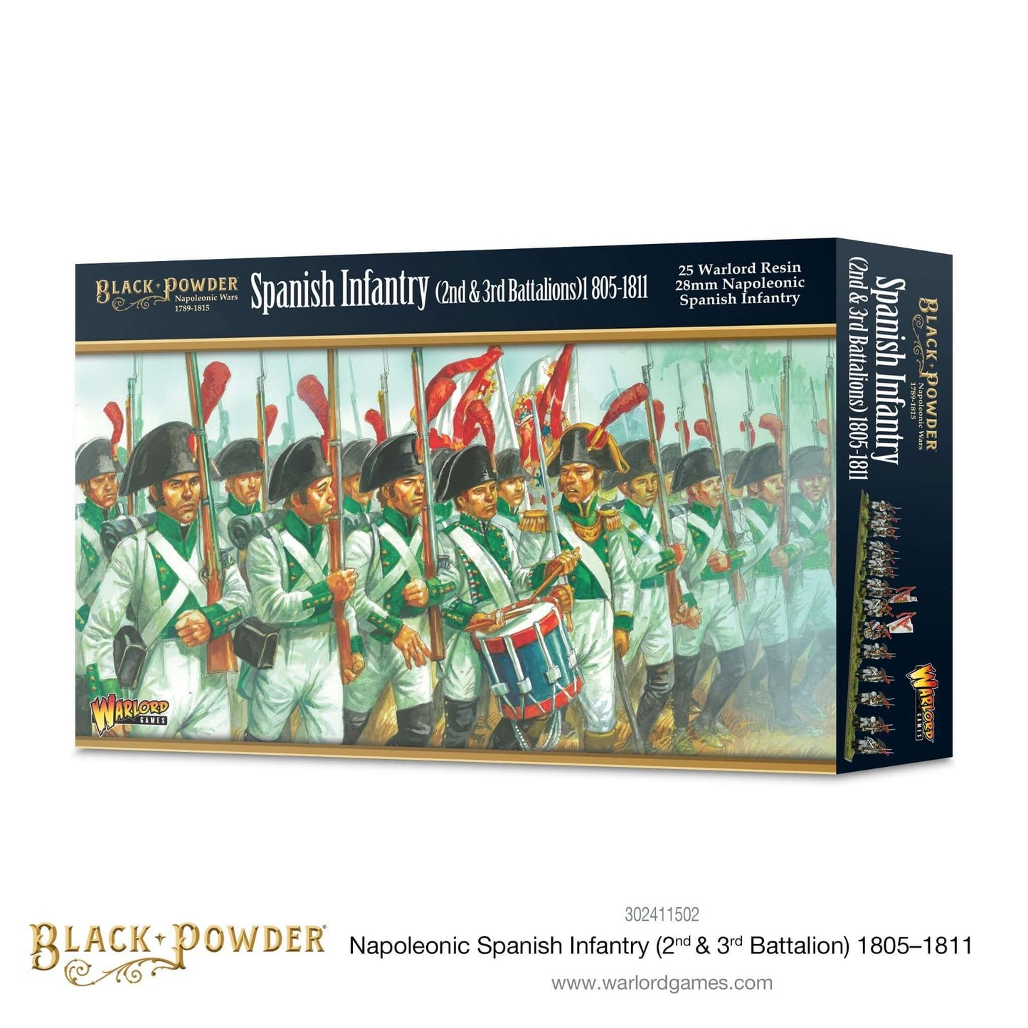 Black Powder: Napoleonic Spanish Infantry (2nd & 3rd Battalions) 1805-1811