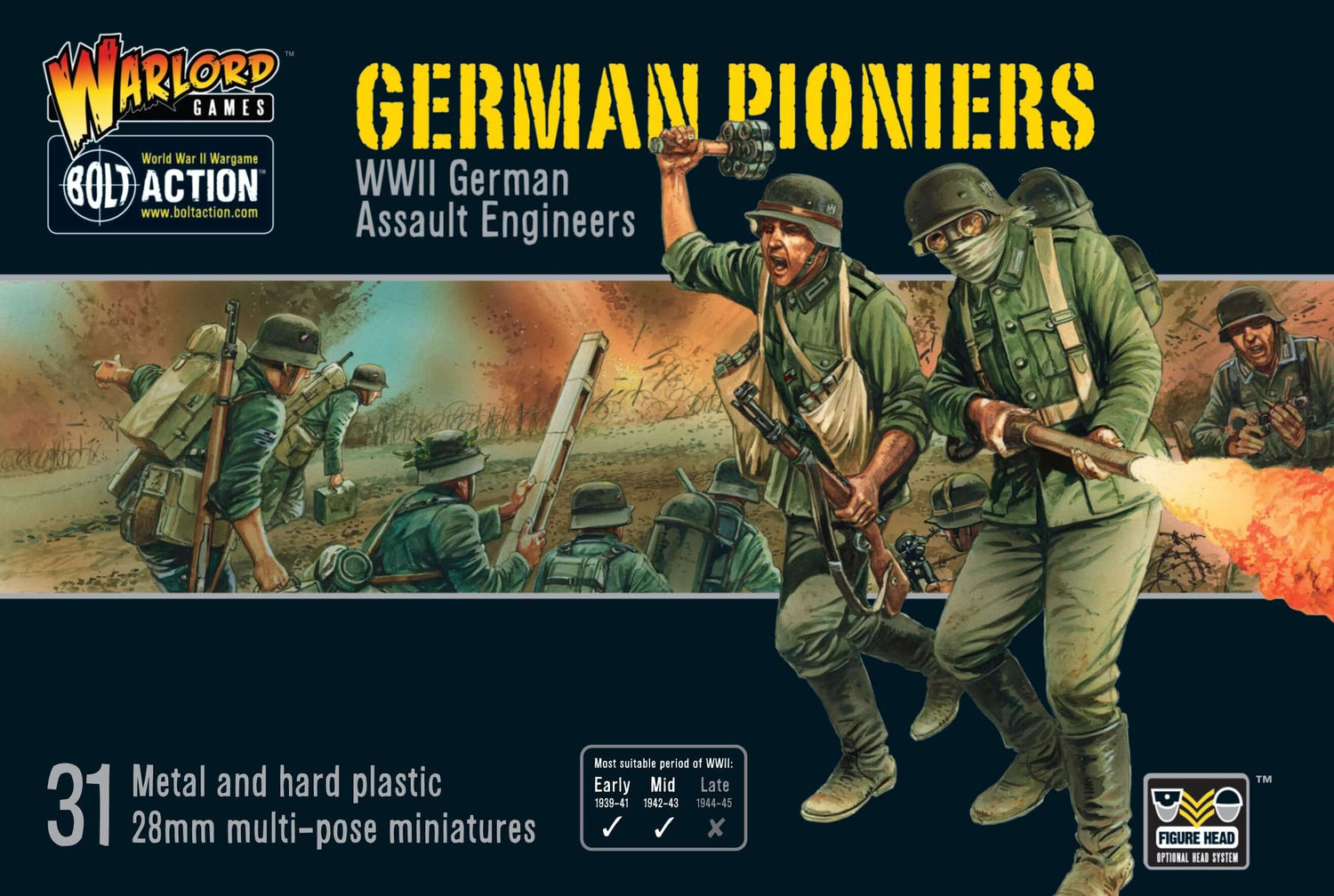 German Pioniers Bolt Action WARLORD