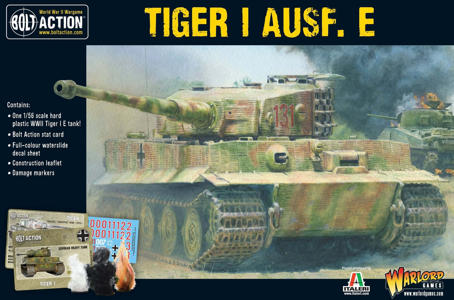 Tiger I Ausf. E Heavy German Tank Bolt Action