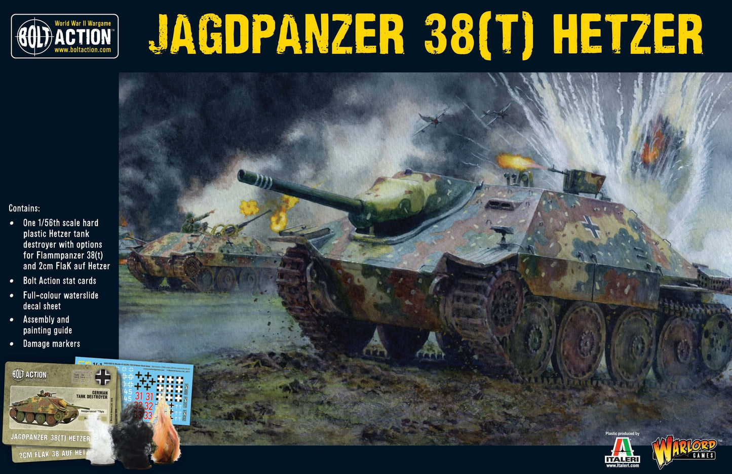 Hetzer: German tank  Bolt Action