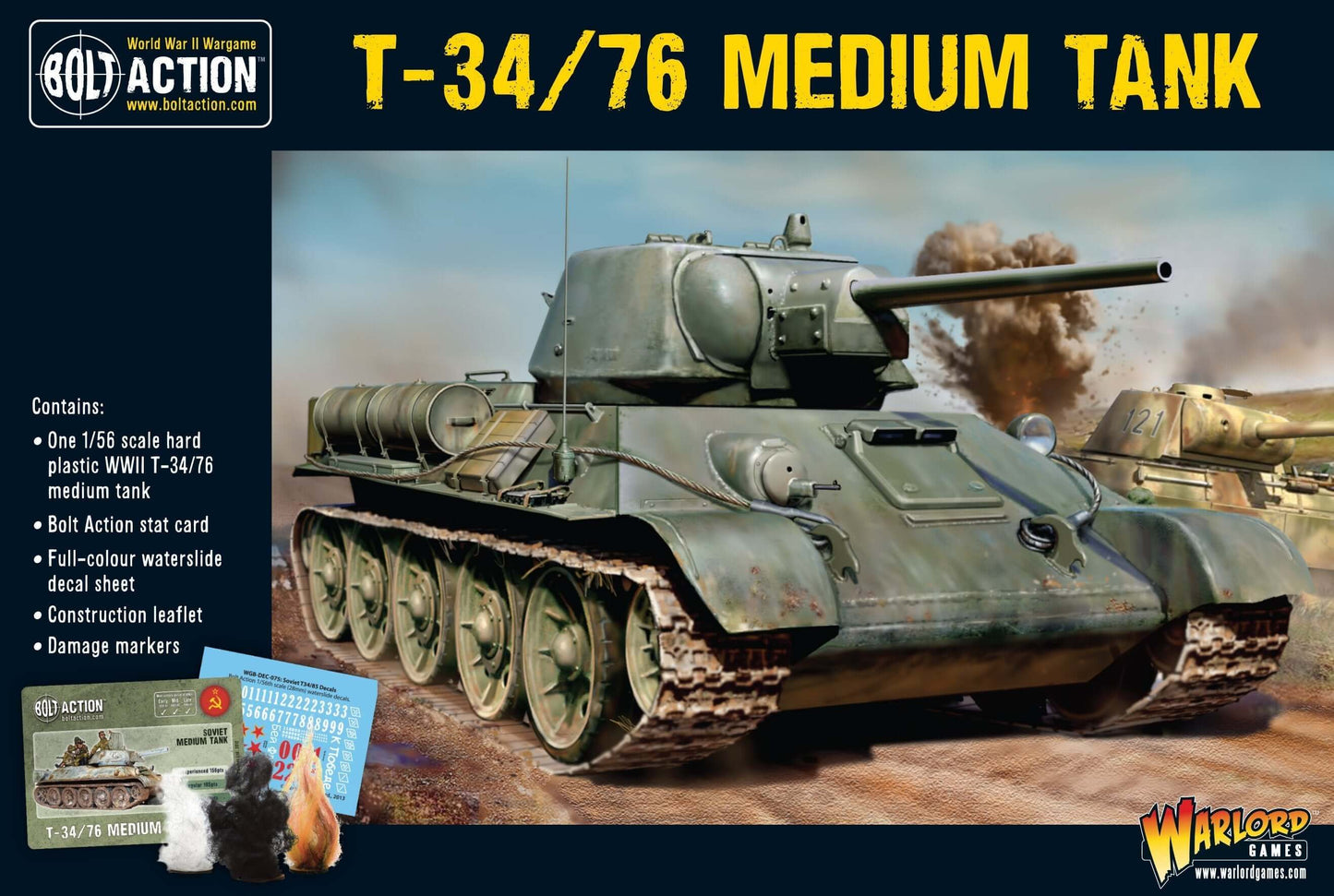 T-34/76 Medium Soviet Tank Bolt Action