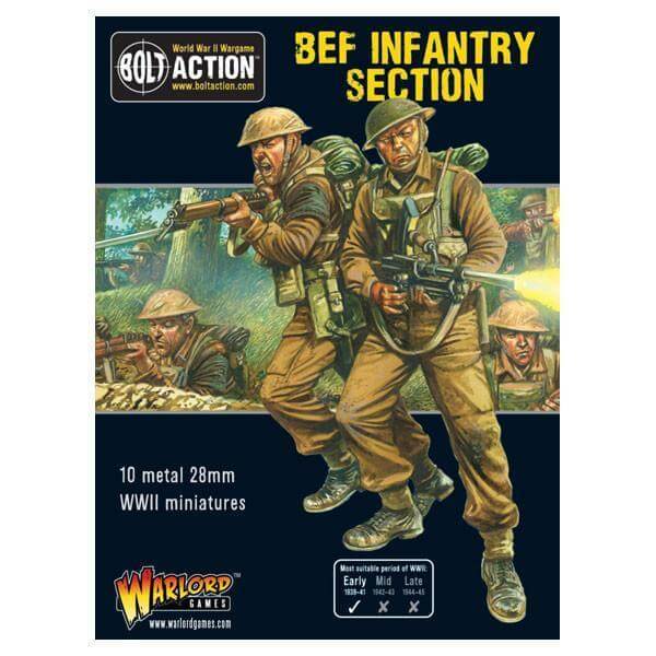 BEF Infantry Section Bolt Action WARLORD