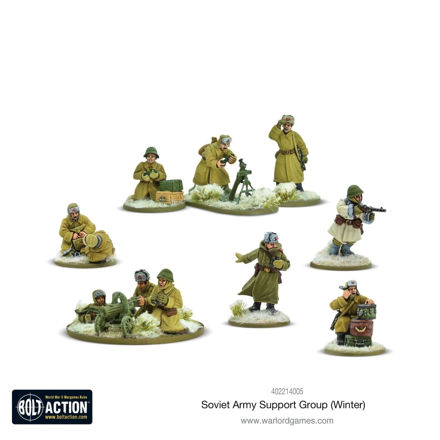 Soviet Army (Winter) Support Group: Soviet Union Bolt Action
