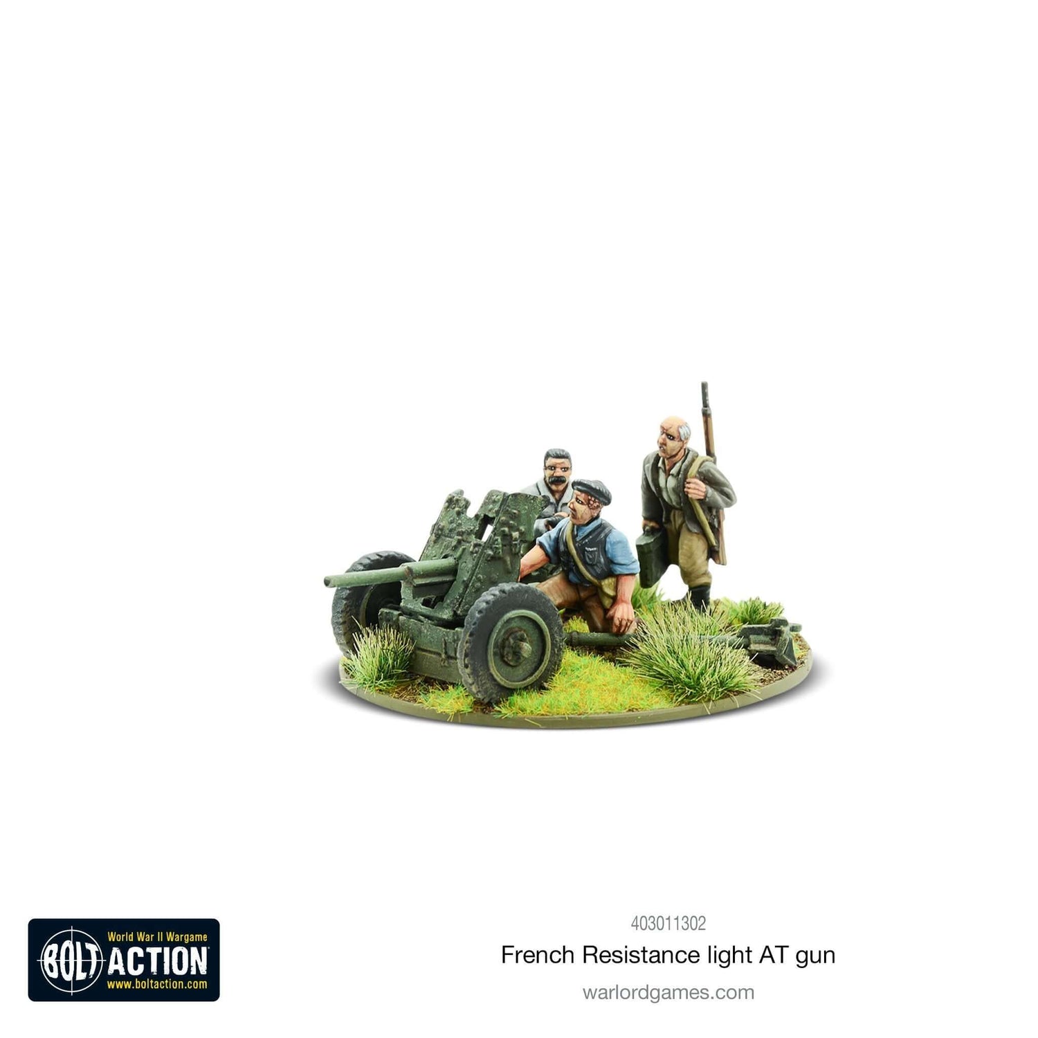 French Resistance light anti-tank gun Bolt Action WARLORD