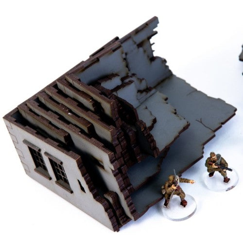 SLD: Tabletop of Cover (4x4 Table) - Corner Ruins: 4Ground