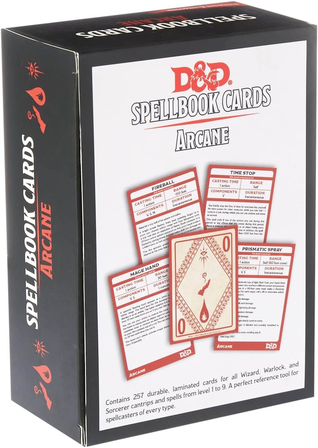Dungeons & Dragons - Spellbook Cards: Arcane (257 cards)
