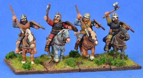 Pict Nobles Mounted (Hearthguard) (1 point) (4) SAGA