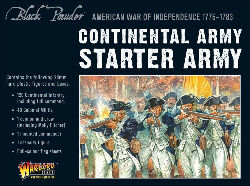 Black Powder, Continental Army Starter by Warlord
