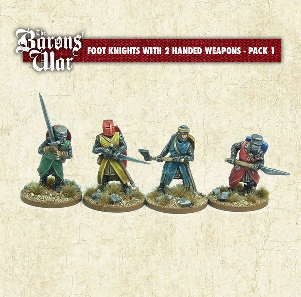 Foot Knights with Two Handed Weapons 1 Baron's War