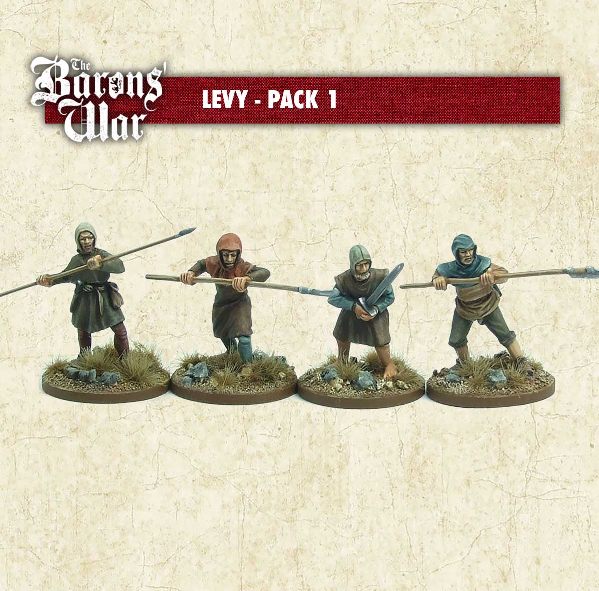 Levy 1 Footsore medieval historical miniatures