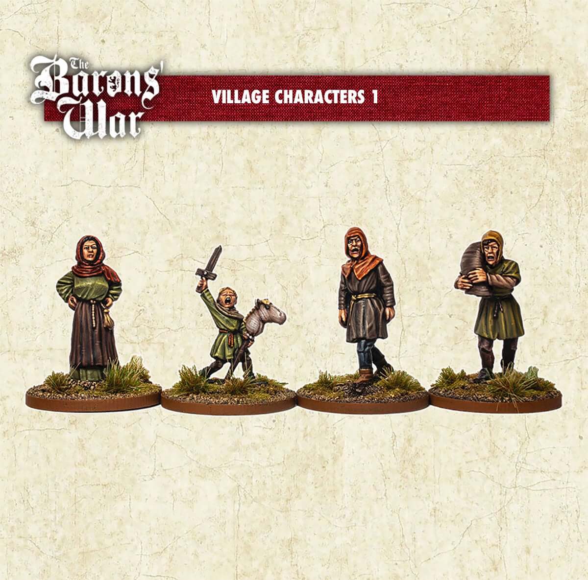 Baron's War Village Characters 1
