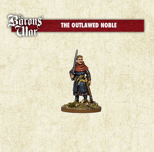 Baron's War Outlawed Noble 28mm historical miniatures