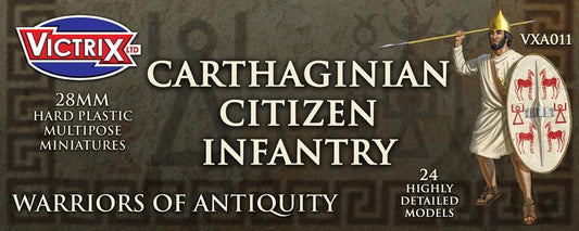 CARTHAGINIAN CITIZEN INFANTRY VICTRIX historical miniatures