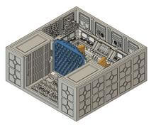 Secured Control Room by Lv-427 Designs Sci-fi terrain