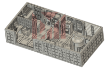 Crew Quarters - Double Room by Lv-427 Designs Sci-fi terrain