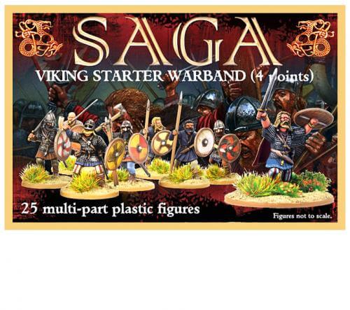 Viking Starter Warband Plastic (4 points) SAGA Gripping Beast
