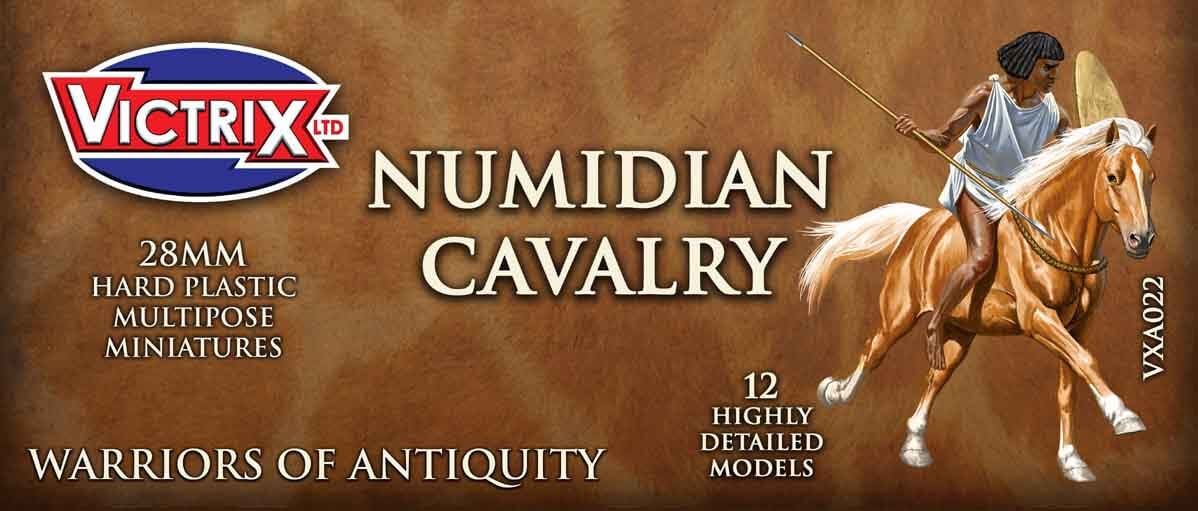 Numidian Cavalry by Victrix historical wargaming miniatures