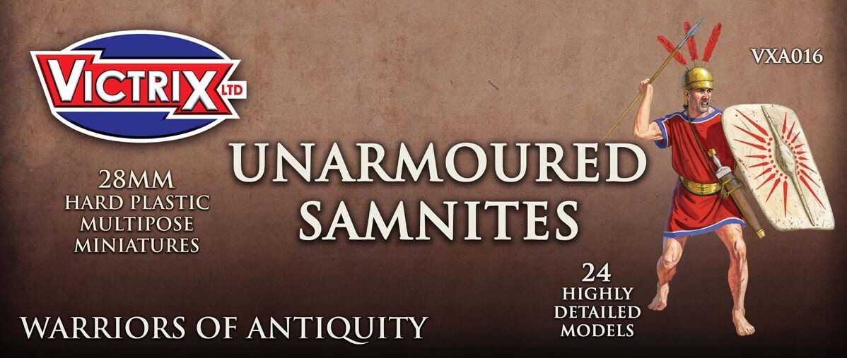 Unarmoured Samnites Victrix historical wargaming miniatures