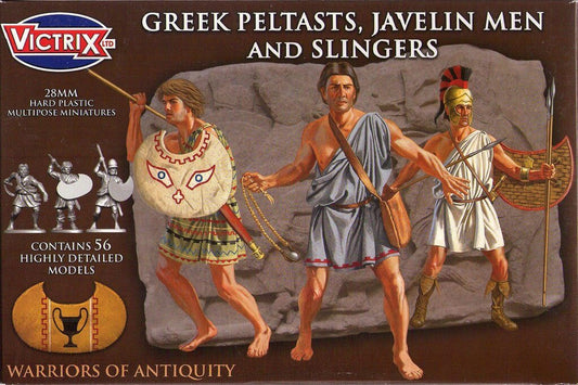 Greek Peltasts Javelin Men And Slingers Victrix historical wargaming miniatures