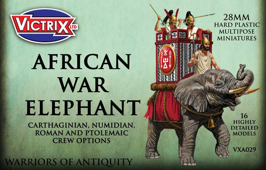 African War Elephant Victrix historical miniatures