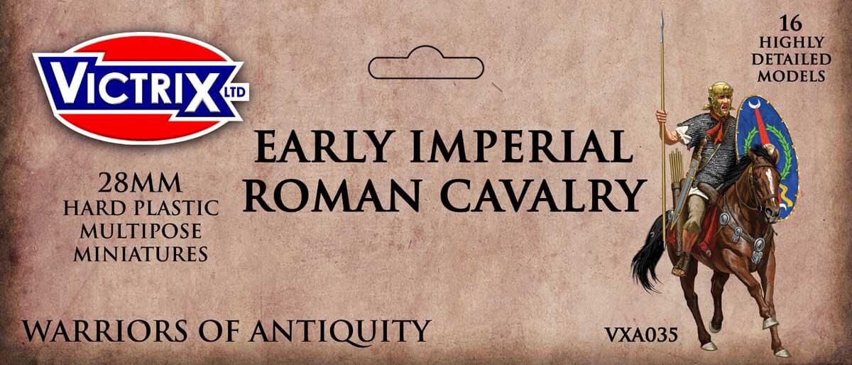 Early Imperial Roman Cavalry by Victrix historical wargaming miniatures