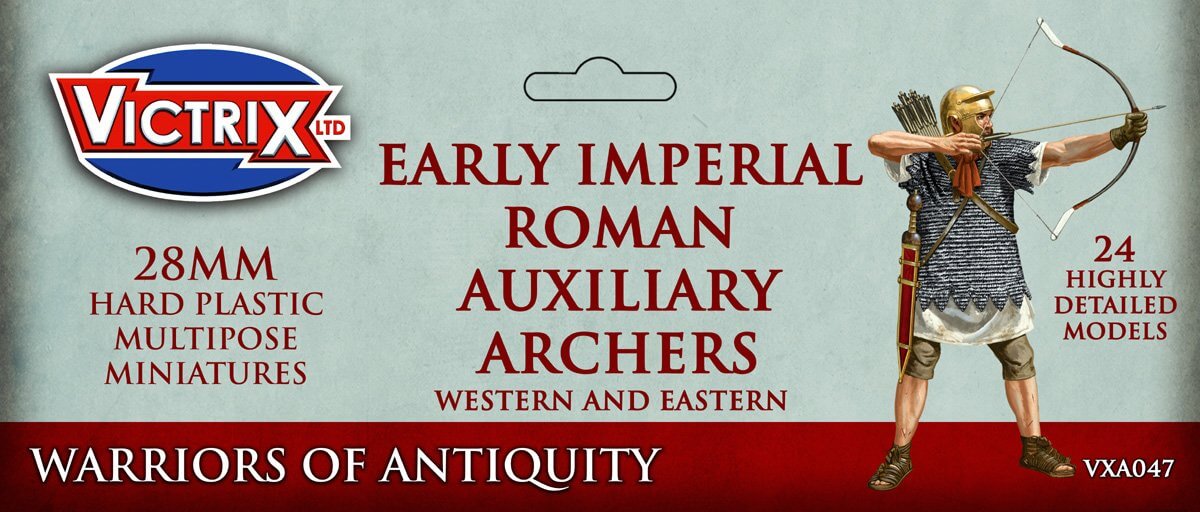 Early Imperial Roman Auxiliary Archers - Western and Eastern Victrix historical miniatures