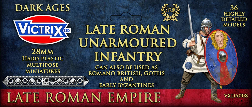 Victrix Late Roman Unarmored Infantry VXDA008