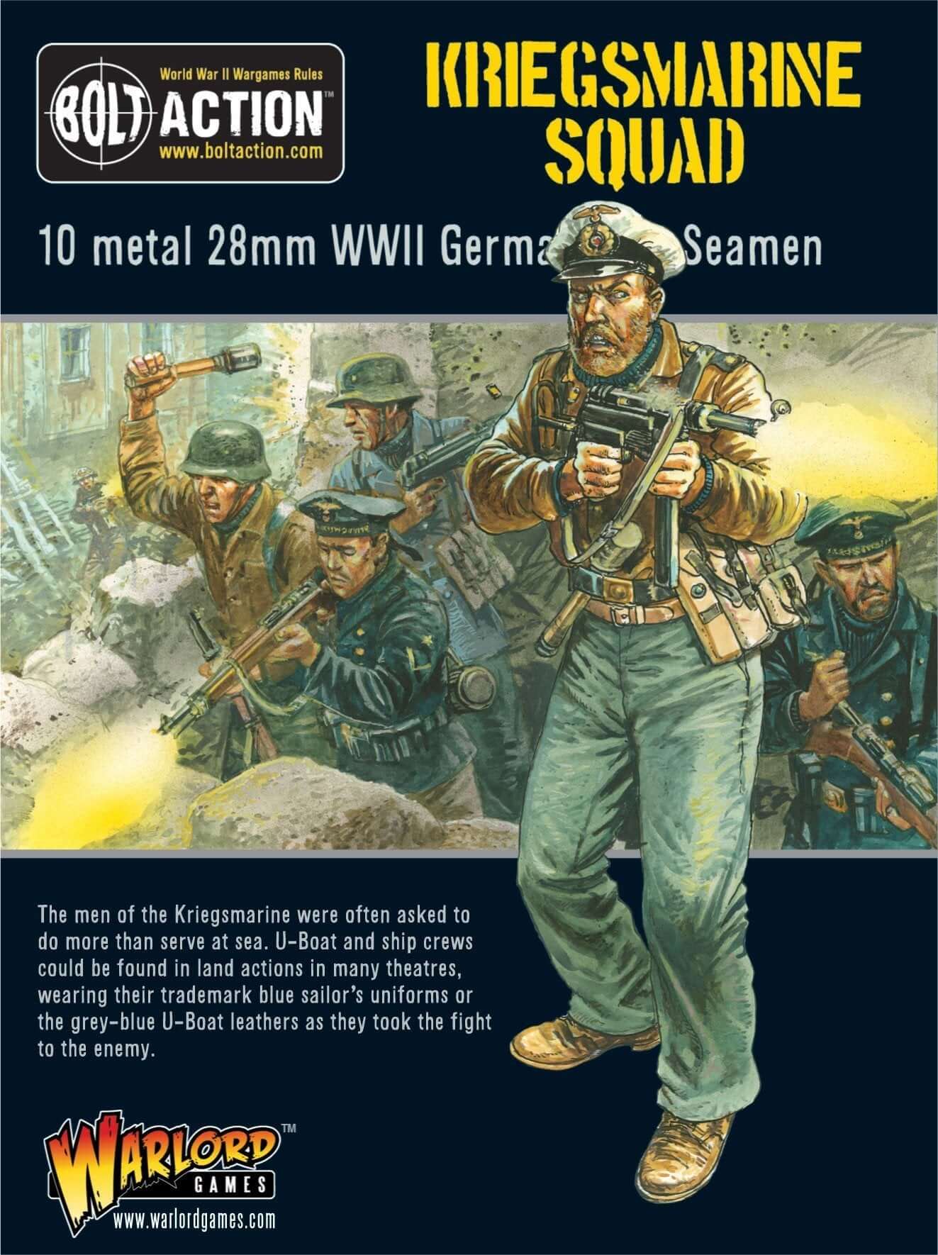 Kriegsmarine Squad: German :  Bolt Action