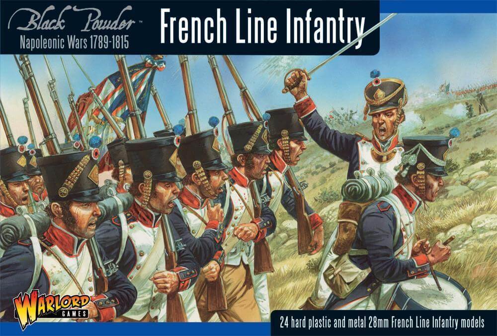 Black Powder, Napoleonic French Line Infantry, by Warlord