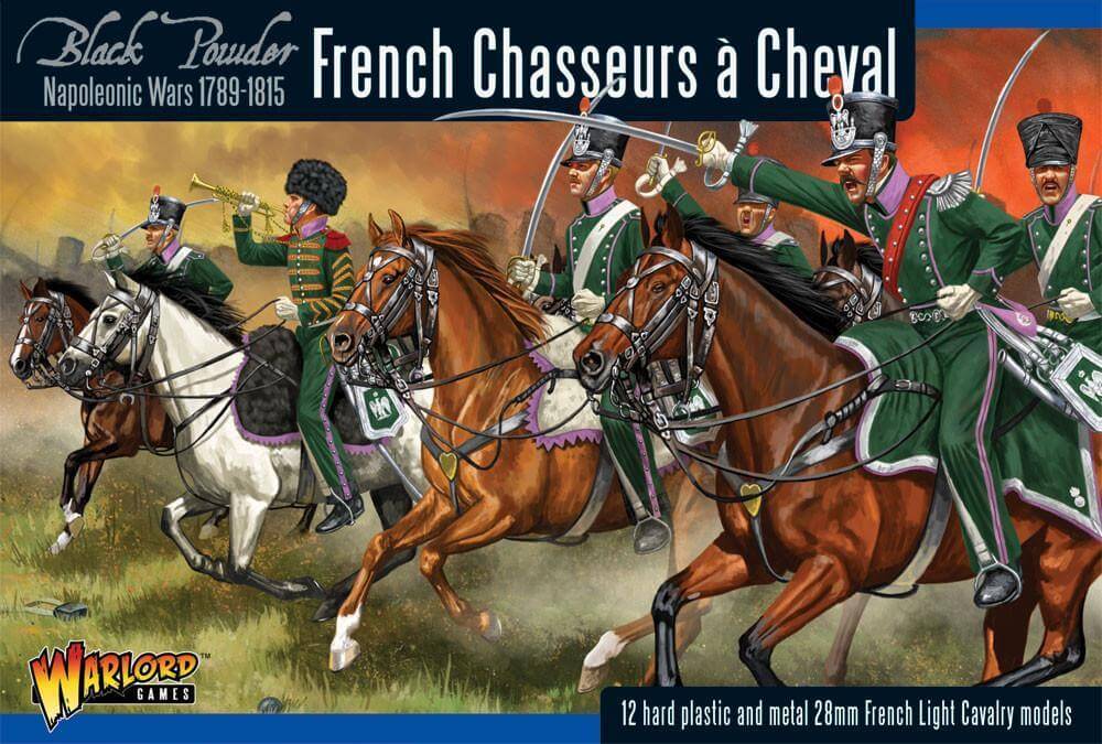 Black Powder, French Chasseurs a Cheval by Warlord