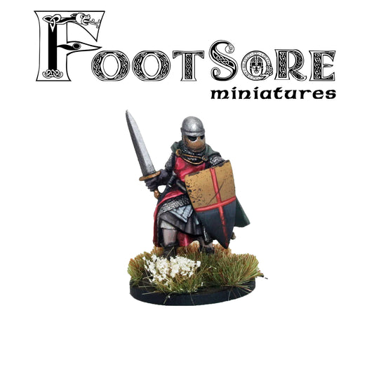 Welsh Medieval Commander: Footsore Miniature
