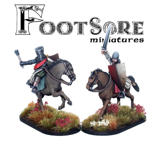 Welsh Medieval Cavalry with Hand Weapons: Footsore Miniatures