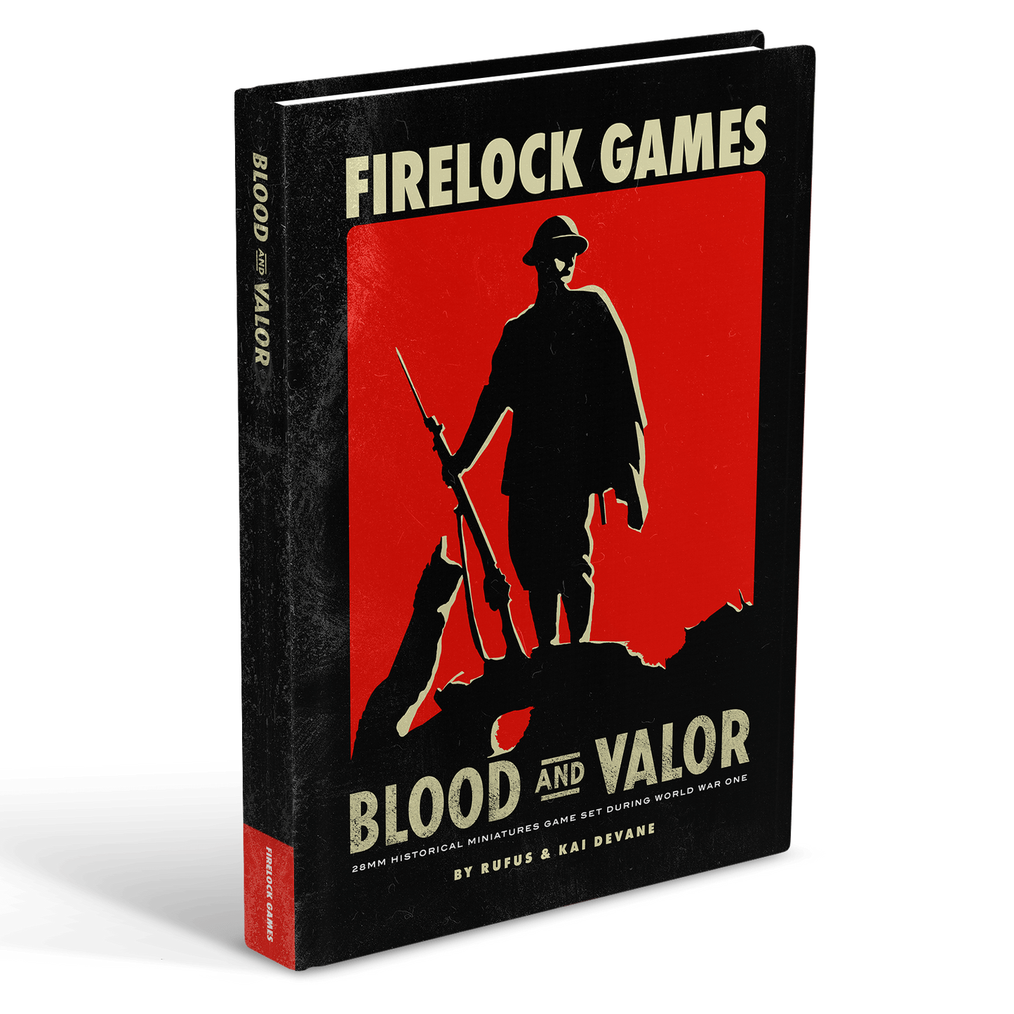 BLOOD AND VALOR HARD COVER  RULEBOOK: Firelock Games