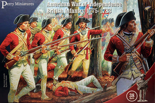 American War of Independence British Infantry 1775-1783 Perry